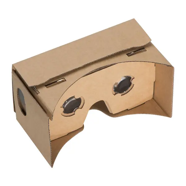 VR glasses made of cardboard